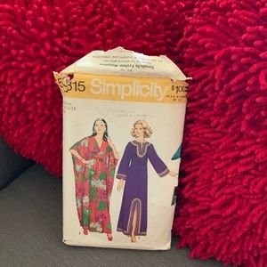 Vintage ladies dress pattern Simplicity size Miss 12-14 or MED